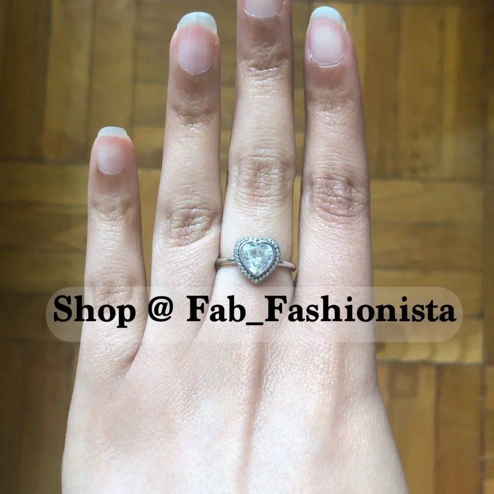 Pandora Sterling Silver Heart Ring